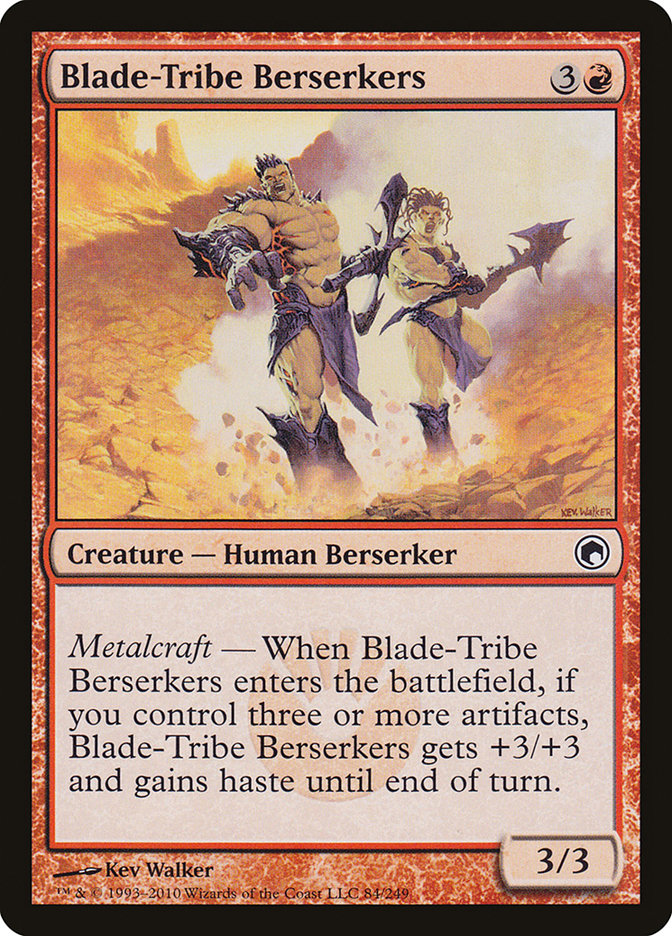 Blade-Tribe Berserkers [Scars of Mirrodin] | Pandora's Boox