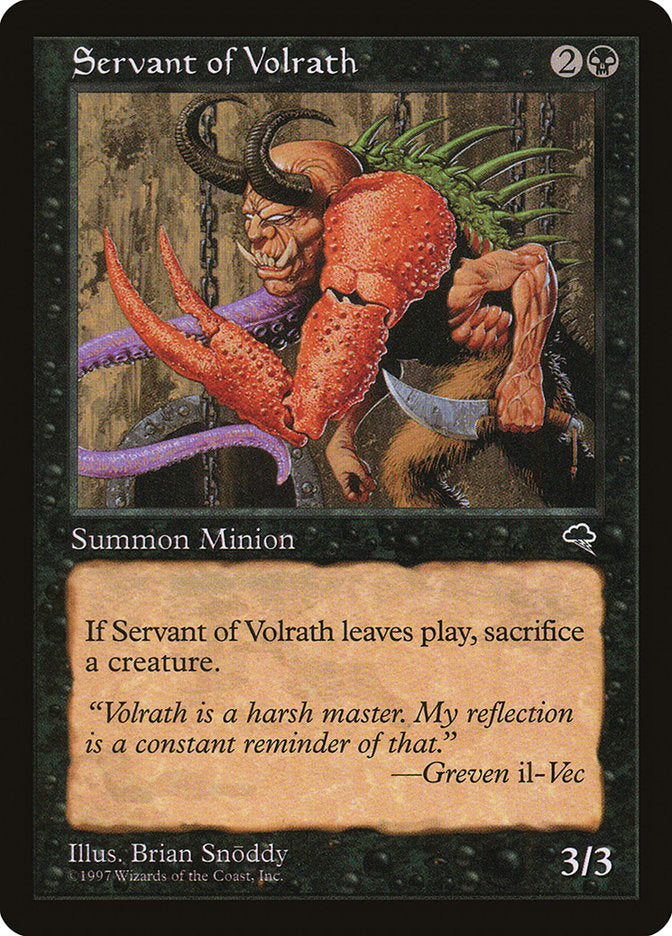 Servant of Volrath [Tempest] | Pandora's Boox