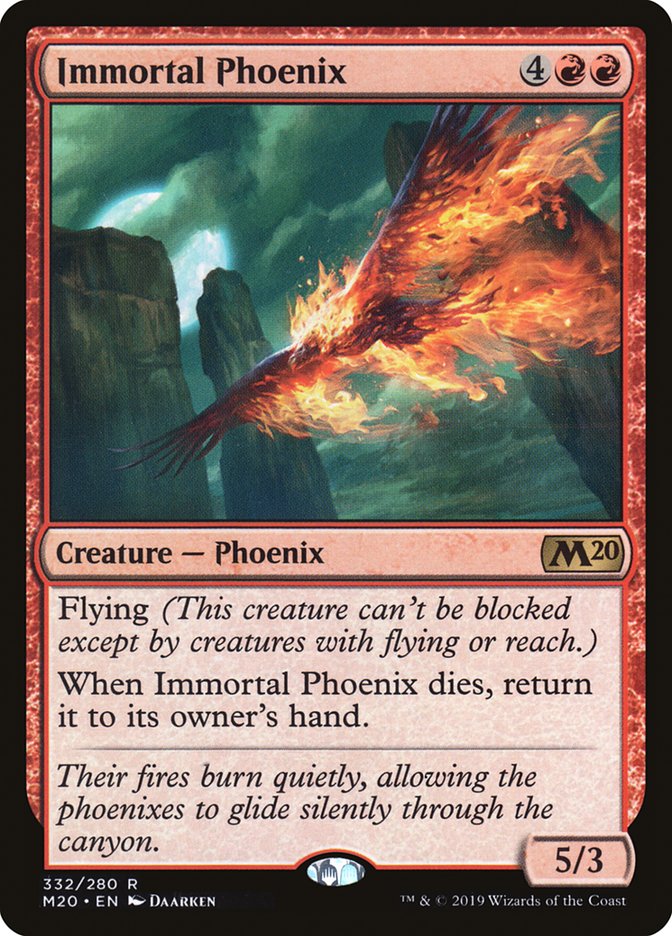 Immortal Phoenix [Core Set 2020] | Pandora's Boox