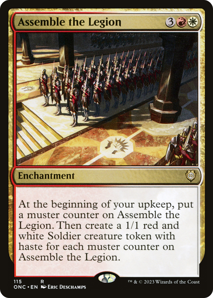 Assemble the Legion [Phyrexia: All Will Be One Commander] | Pandora's Boox