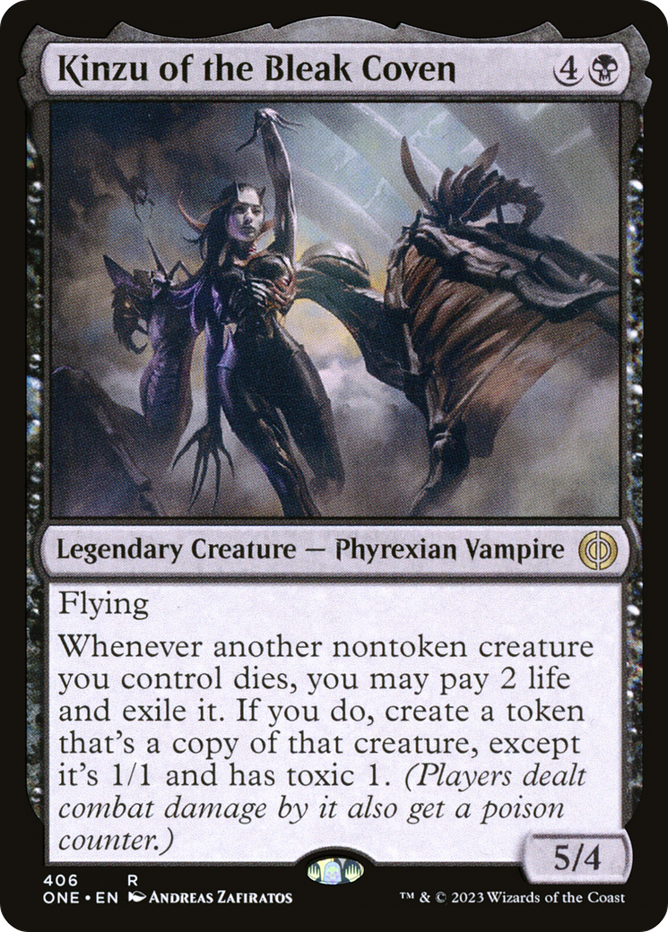 Kinzu of the Bleak Coven [Phyrexia: All Will Be One] | Pandora's Boox
