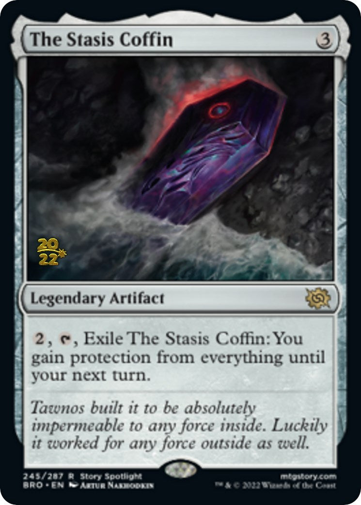 The Stasis Coffin [The Brothers' War Prerelease Promos] | Pandora's Boox