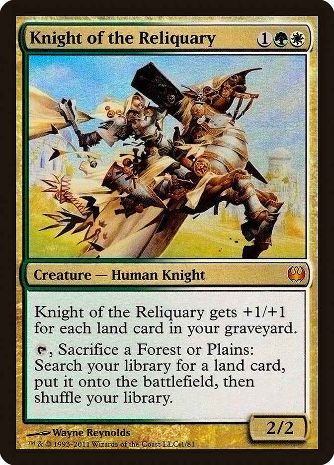 Knight of the Reliquary [Duel Decks: Knights vs. Dragons] | Pandora's Boox