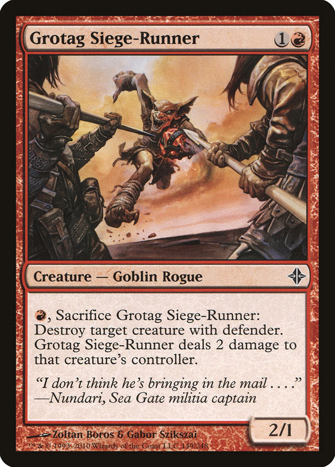 Grotag Siege-Runner [Rise of the Eldrazi] | Pandora's Boox