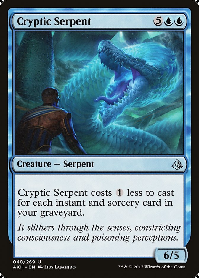 Cryptic Serpent [Amonkhet] | Pandora's Boox