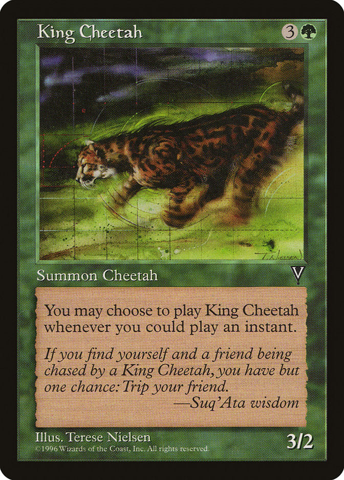 King Cheetah [Visions] | Pandora's Boox