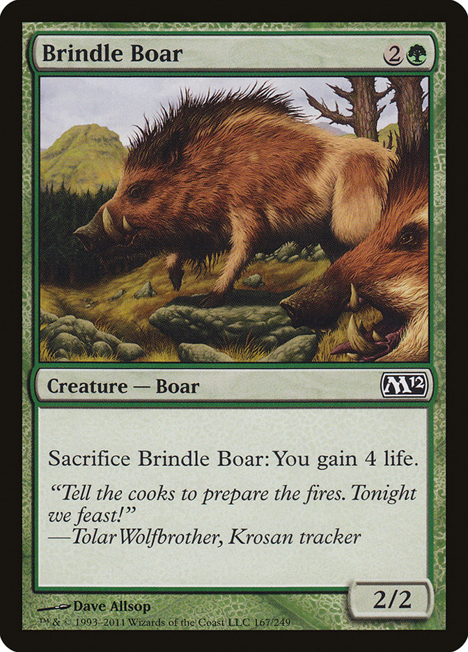 Brindle Boar [Magic 2012] | Pandora's Boox