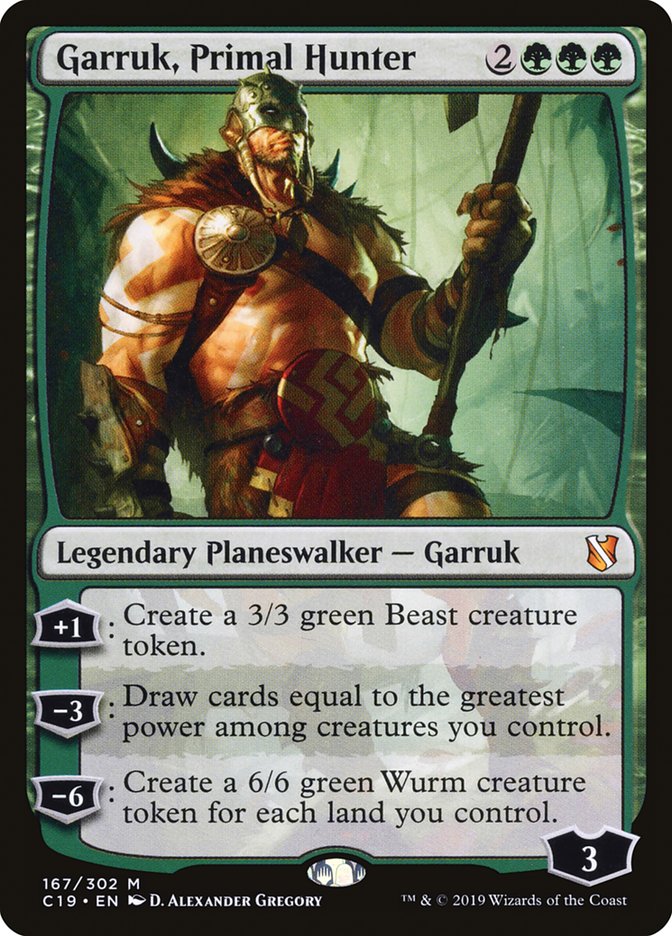 Garruk, Primal Hunter [Commander 2019] | Pandora's Boox
