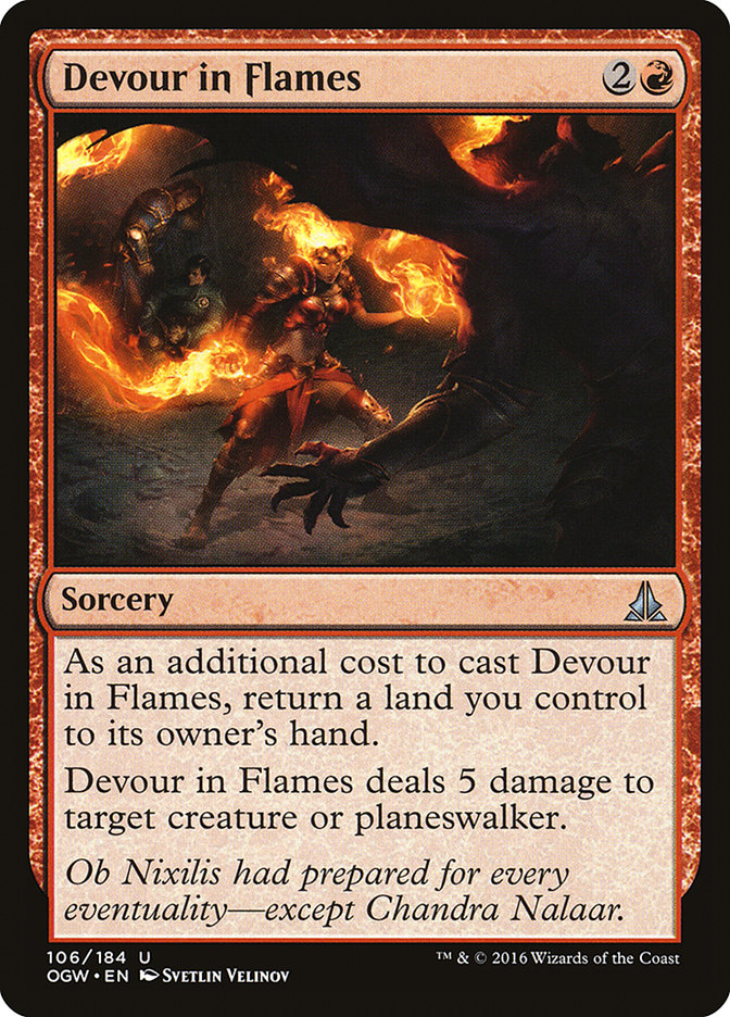 Devour in Flames [Oath of the Gatewatch] | Pandora's Boox