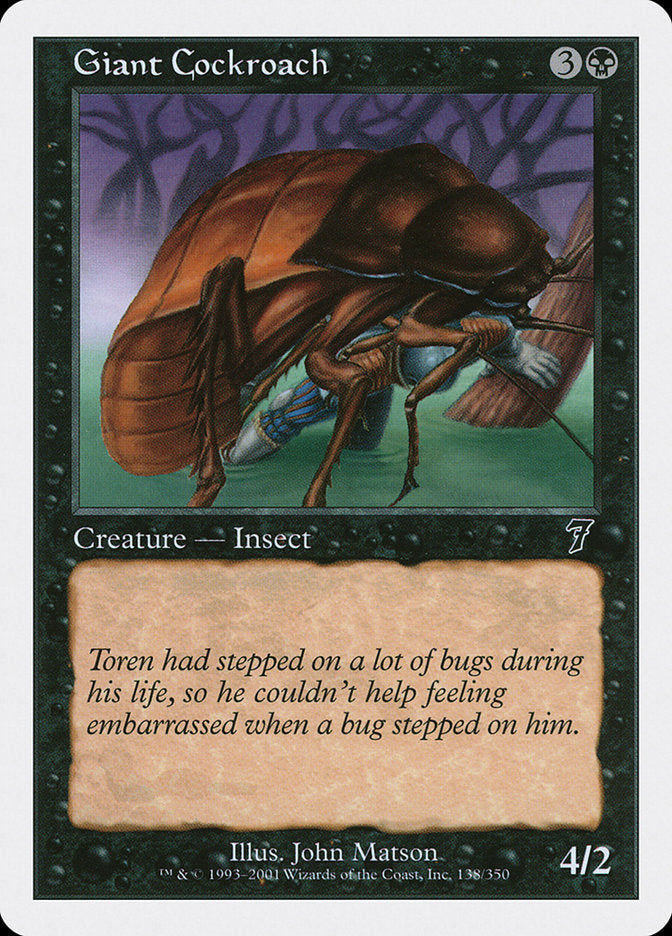 Giant Cockroach [Seventh Edition] | Pandora's Boox