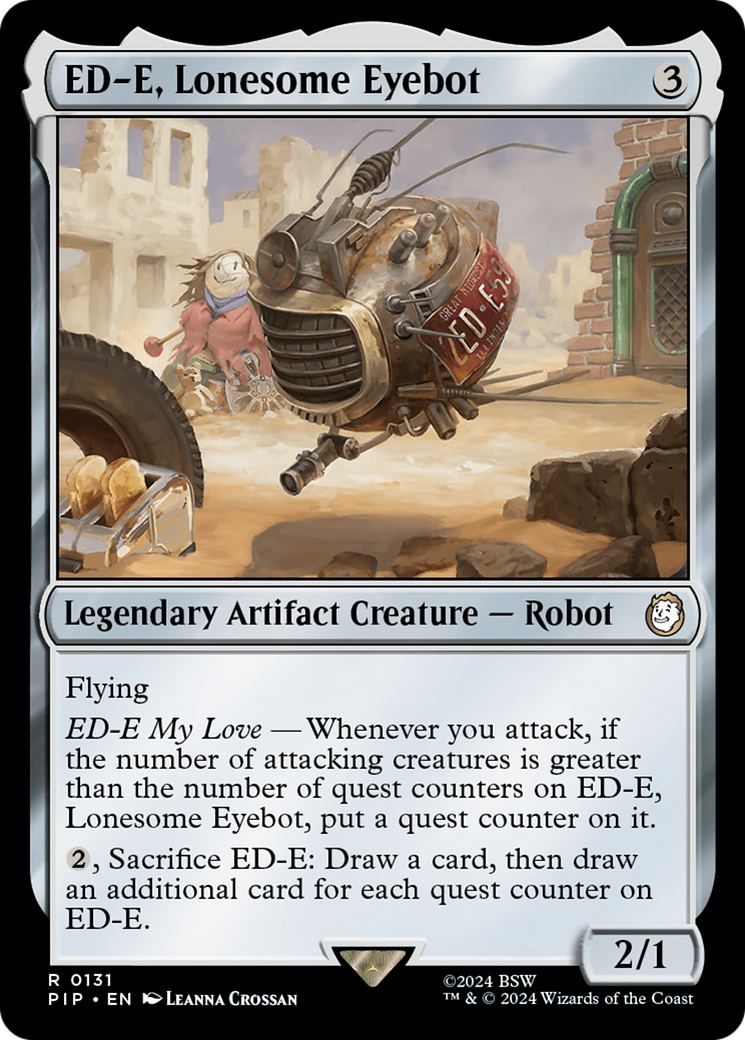 ED-E, Lonesome Eyebot [Fallout] | Pandora's Boox