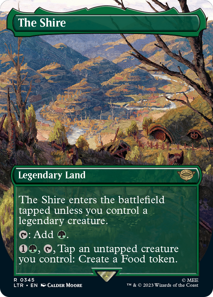 The Shire (Borderless Alternate Art) [The Lord of the Rings: Tales of Middle-Earth] | Pandora's Boox