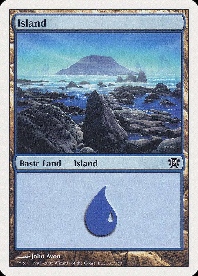Island (335) [Ninth Edition] | Pandora's Boox