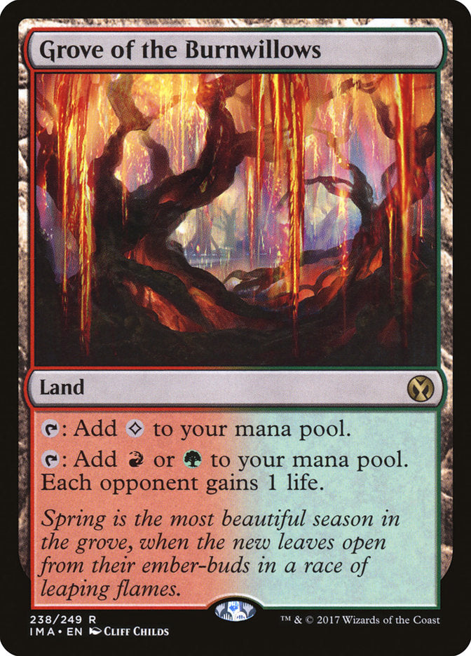 Grove of the Burnwillows [Iconic Masters] | Pandora's Boox