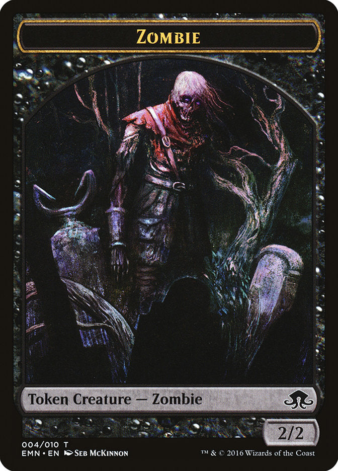 Zombie Token (004/010) [Eldritch Moon Tokens] | Pandora's Boox