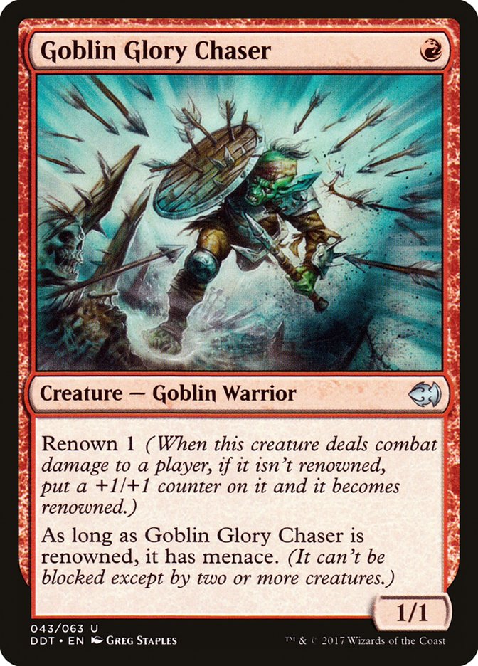 Goblin Glory Chaser [Duel Decks: Merfolk vs. Goblins] | Pandora's Boox