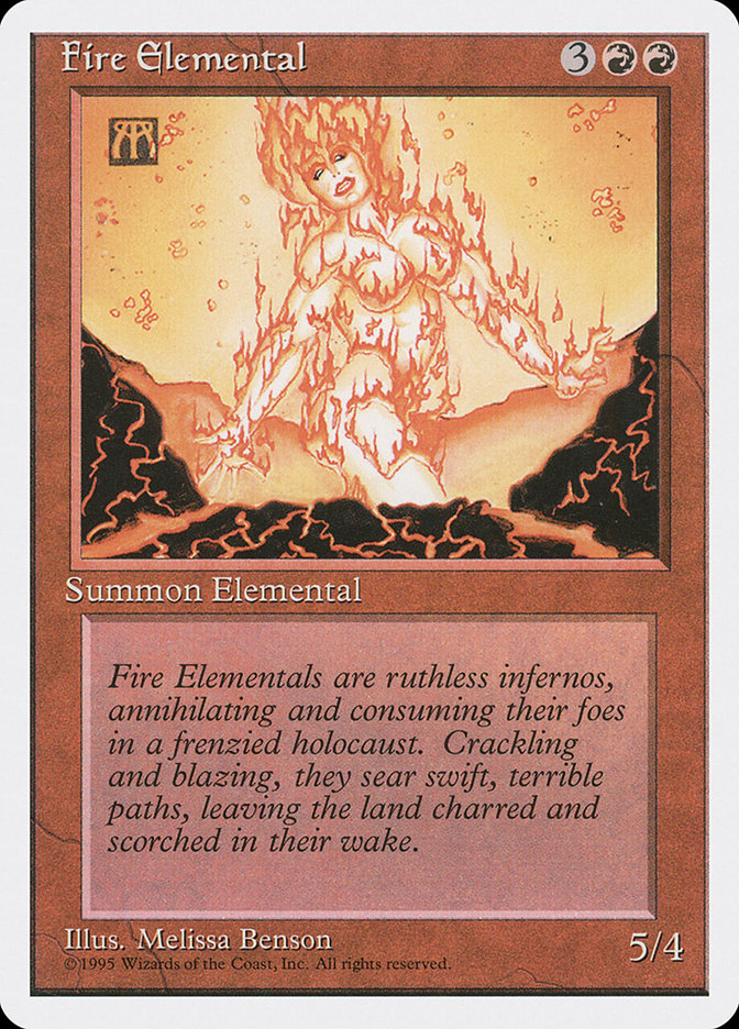 Fire Elemental [Fourth Edition] | Pandora's Boox