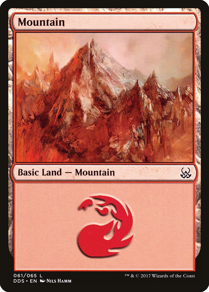 Mountain (61) [Duel Decks: Mind vs. Might] | Pandora's Boox