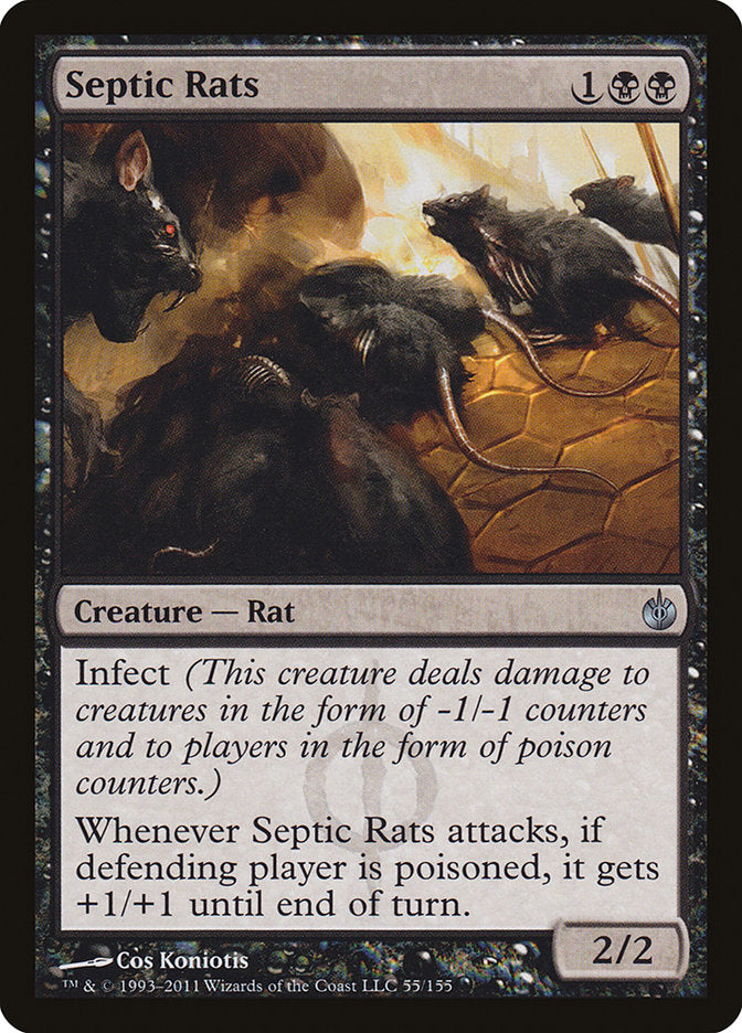 Septic Rats [Mirrodin Besieged] | Pandora's Boox