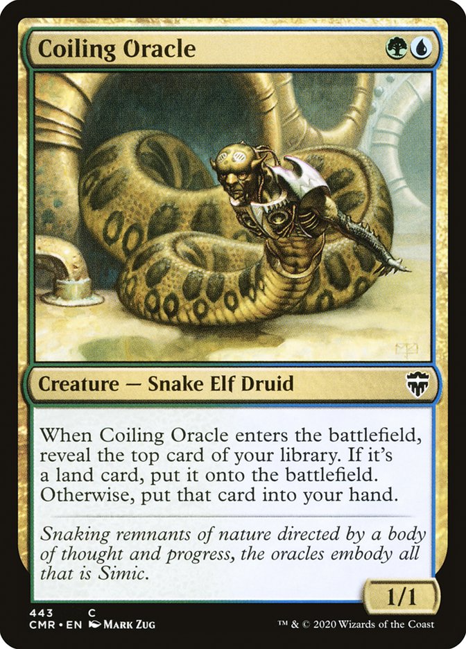 Coiling Oracle [Commander Legends] | Pandora's Boox