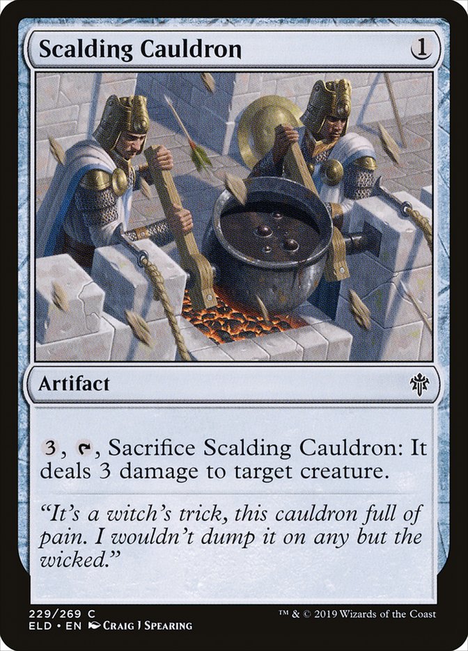 Scalding Cauldron [Throne of Eldraine] | Pandora's Boox