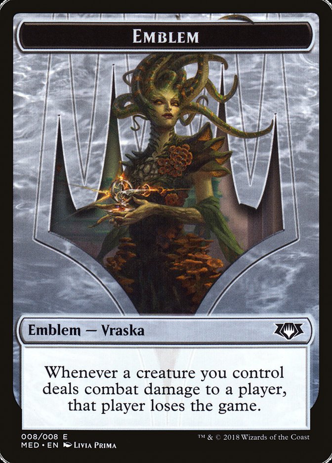 Vraska, Golgari Queen Emblem [Mythic Edition Tokens] | Pandora's Boox