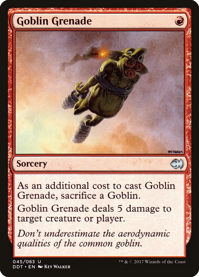 Goblin Grenade [Duel Decks: Merfolk vs. Goblins] | Pandora's Boox