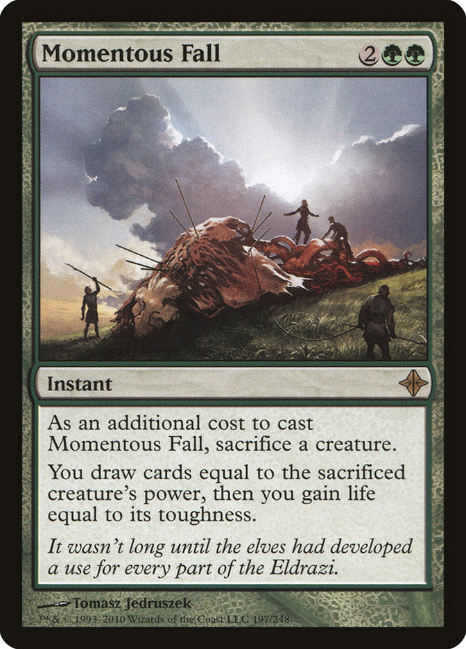 Momentous Fall [Rise of the Eldrazi] | Pandora's Boox