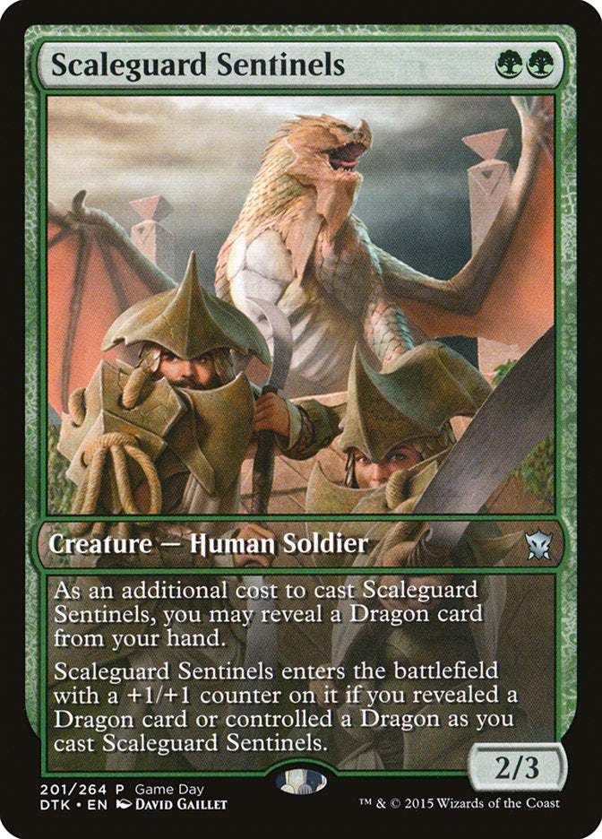 Scaleguard Sentinels (Game Day) [Dragons of Tarkir Promos] | Pandora's Boox