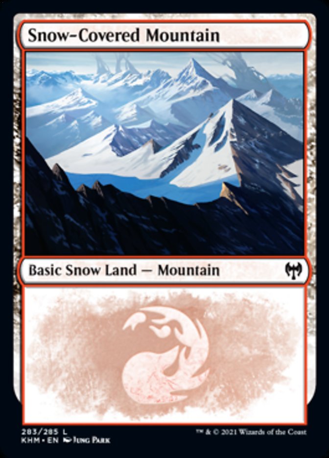 Snow-Covered Mountain (283) [Kaldheim] | Pandora's Boox
