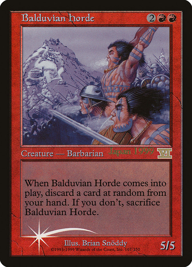 Balduvian Horde (Worlds) [World Championship Promos] | Pandora's Boox