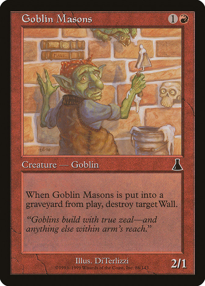 Goblin Masons [Urza's Destiny] | Pandora's Boox