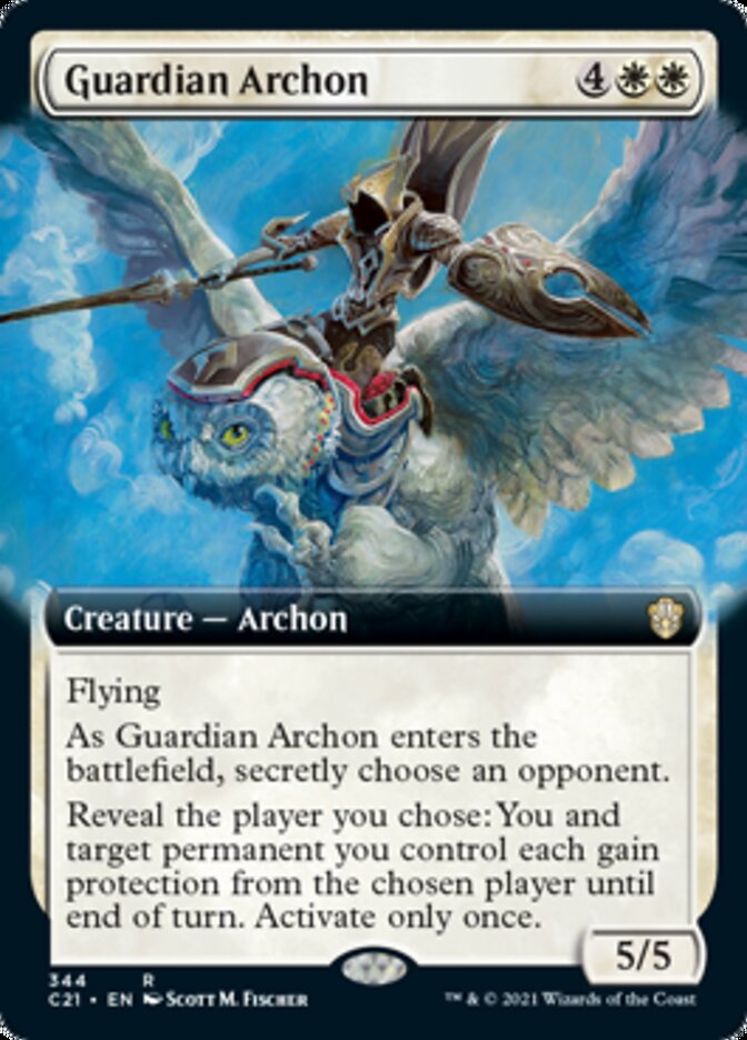Guardian Archon (Extended Art) [Commander 2021] | Pandora's Boox
