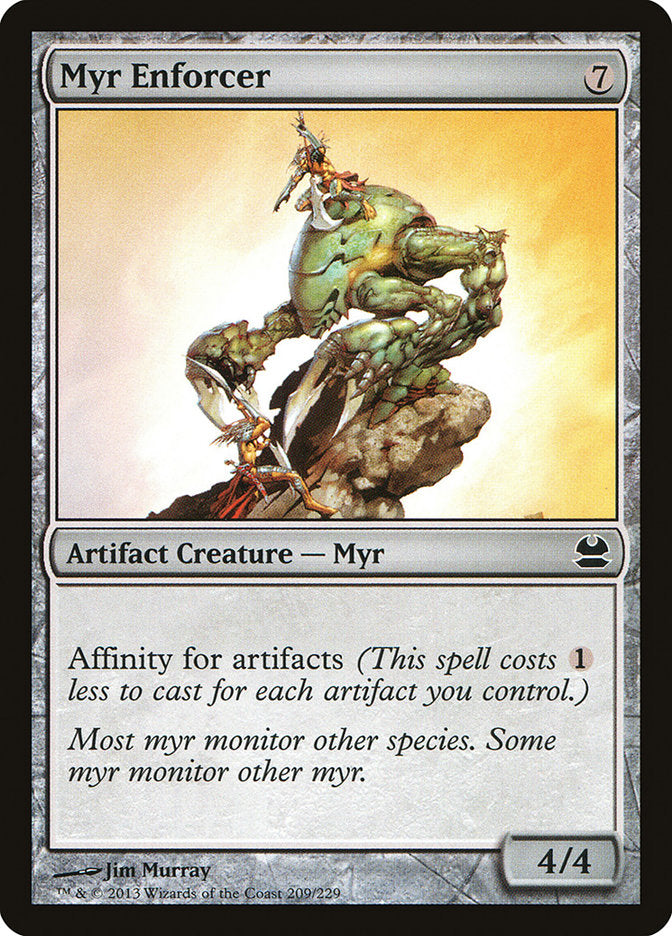 Myr Enforcer [Modern Masters] | Pandora's Boox