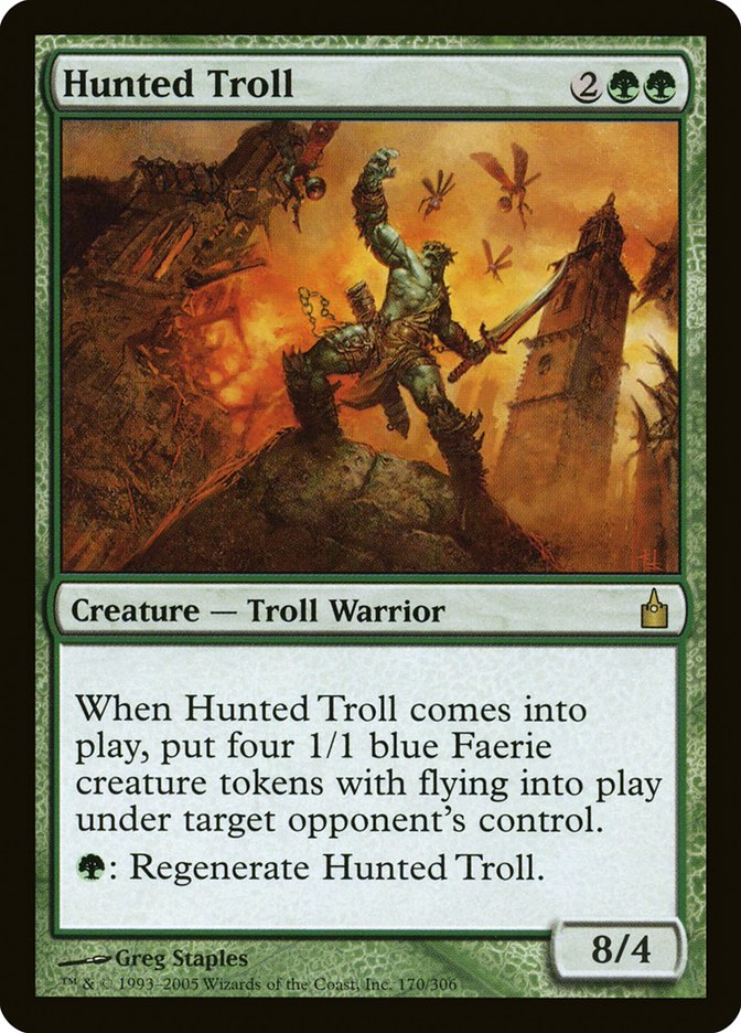 Hunted Troll [Ravnica: City of Guilds] | Pandora's Boox