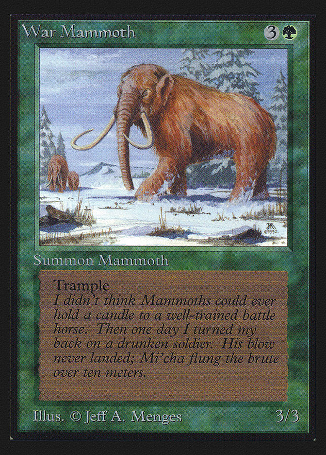 War Mammoth [Collectors' Edition] | Pandora's Boox