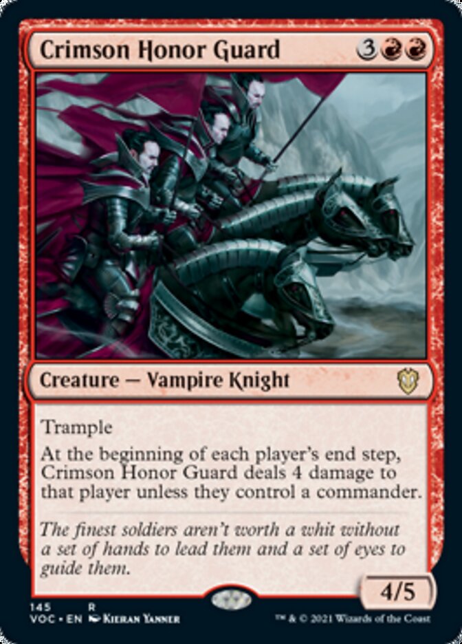 Crimson Honor Guard [Innistrad: Crimson Vow Commander] | Pandora's Boox