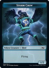 Squirrel // Storm Crow Double-Sided Token [Unfinity Tokens] | Pandora's Boox