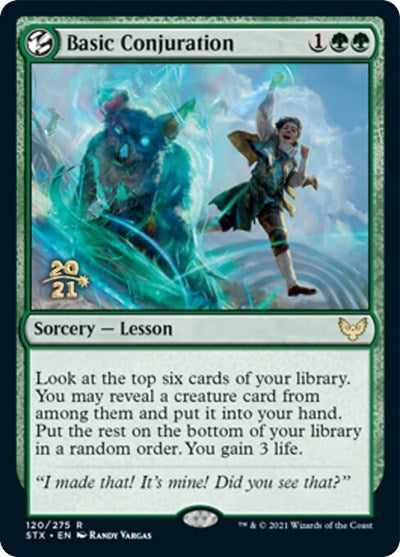 Basic Conjuration [Strixhaven: School of Mages Prerelease Promos] | Pandora's Boox