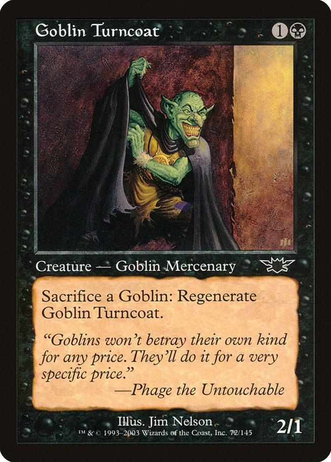 Goblin Turncoat [Legions] | Pandora's Boox