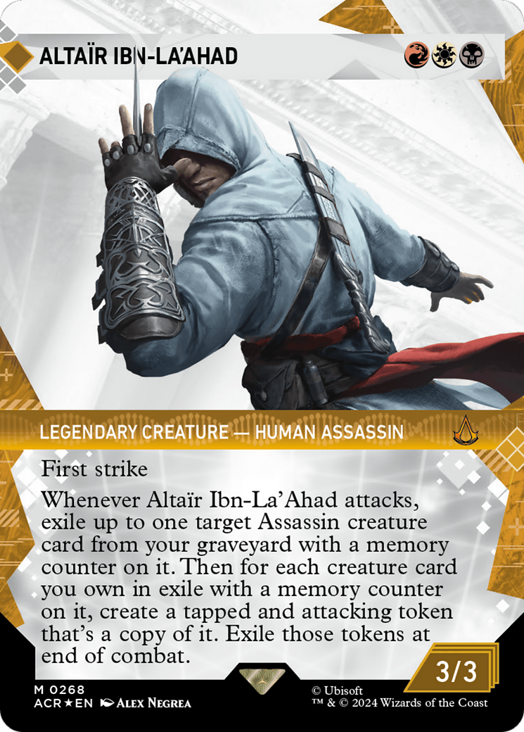 Altair Ibn-La'Ahad (Showcase) (Textured Foil) [Assassin's Creed] | Pandora's Boox