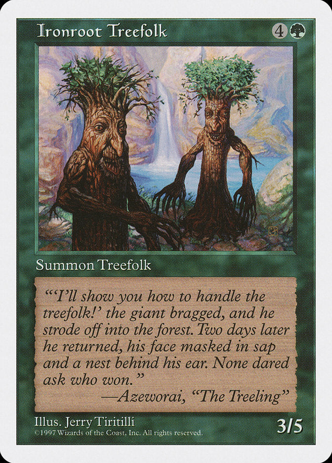 Ironroot Treefolk [Fifth Edition] | Pandora's Boox