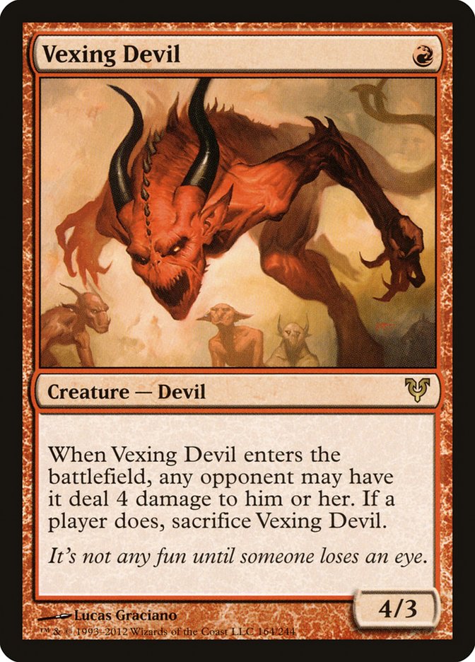 Vexing Devil [Avacyn Restored] | Pandora's Boox