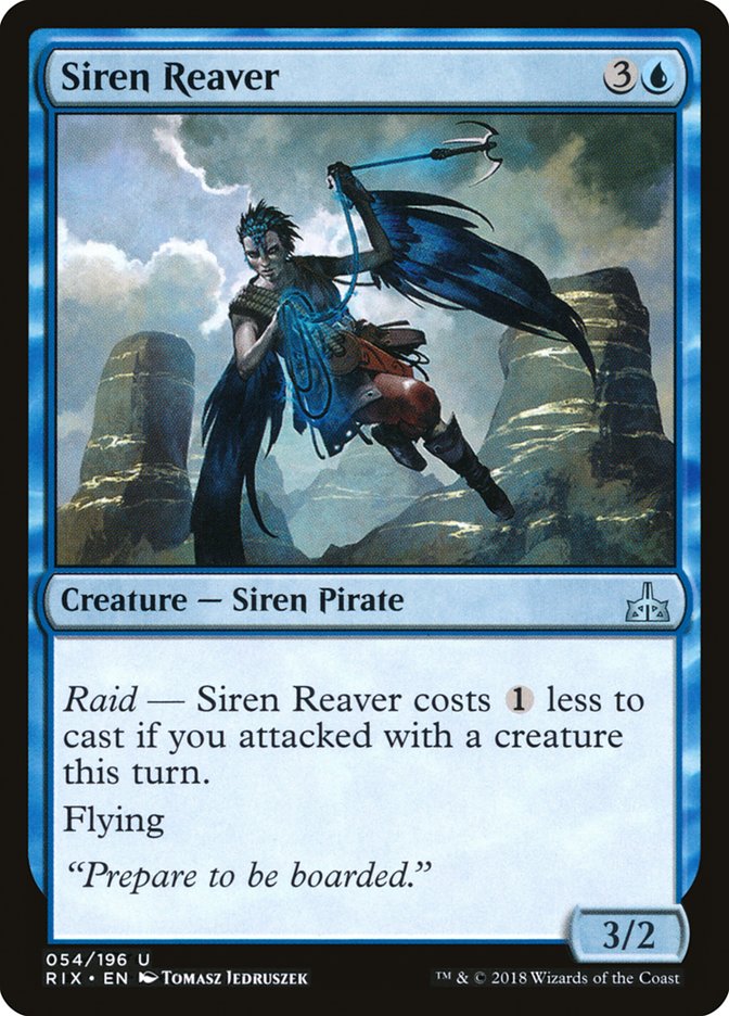 Siren Reaver [Rivals of Ixalan] | Pandora's Boox