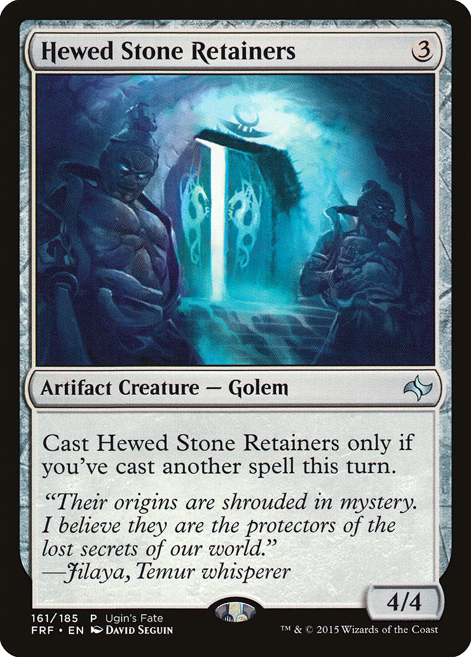 Hewed Stone Retainers [Ugin's Fate] | Pandora's Boox