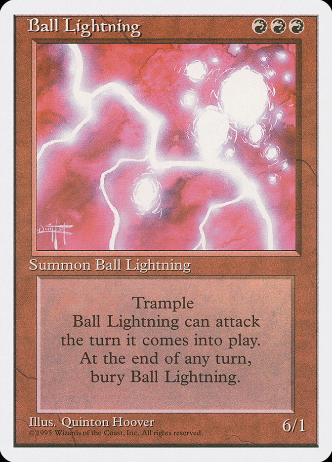 Ball Lightning [Fourth Edition] | Pandora's Boox