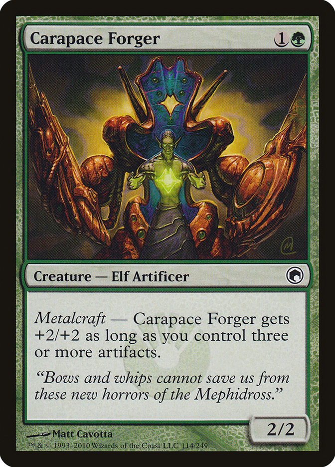 Carapace Forger [Scars of Mirrodin] | Pandora's Boox