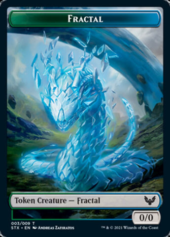 Pest // Fractal Token [Strixhaven: School of Mages Tokens]