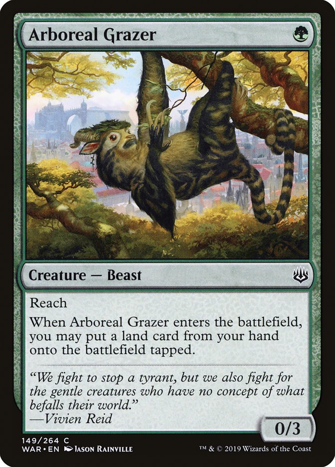 Arboreal Grazer [War of the Spark] | Pandora's Boox