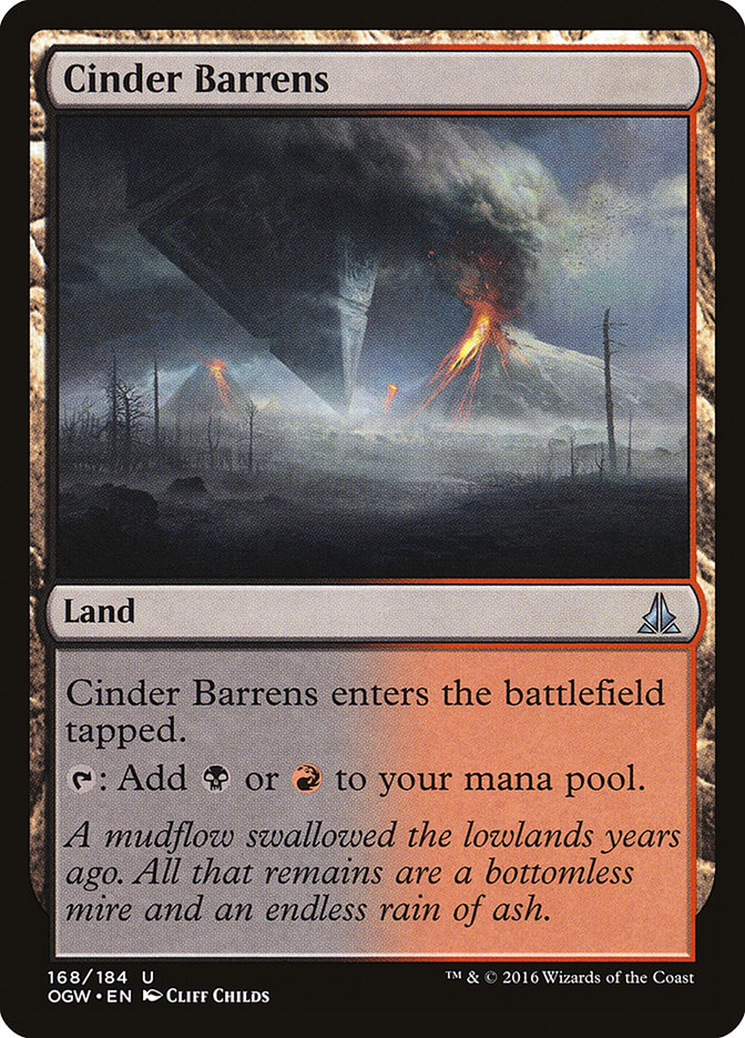 Cinder Barrens [Oath of the Gatewatch] | Pandora's Boox